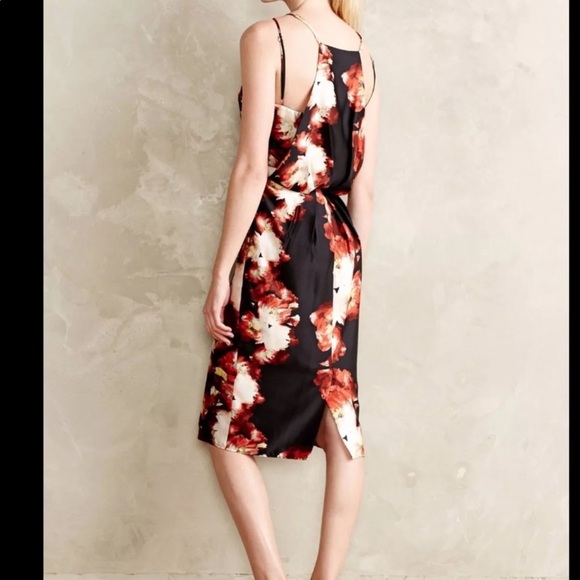 Anthropologie Paeonia Sheath Dress Greylin Size S - Picture 6 of 6